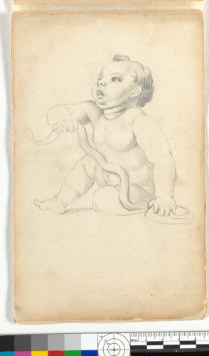 THE INFANT HERCULES STRANGLING THE SERPENT