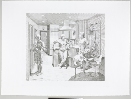 From the portfolio “Open House: Five Engraved Scenes”