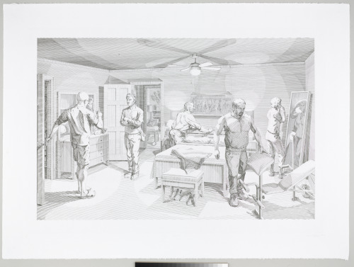 From the portfolio “Open House: Five Engraved Scenes”