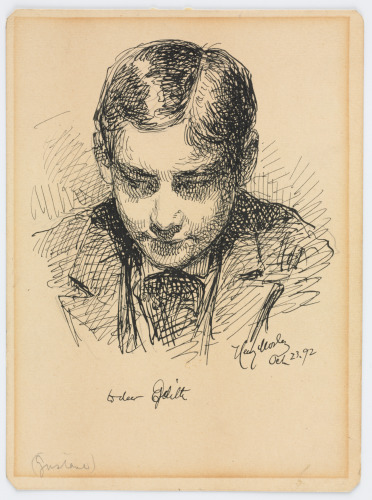 PORTRAIT OF THE ARTIST'S SON, GUSTAVE