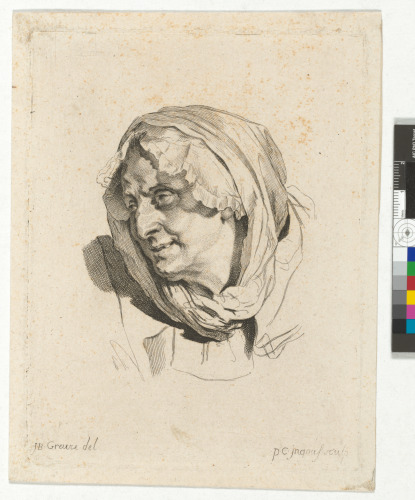 HEAD OF AN OLD WOMAN