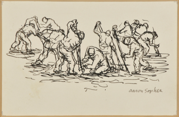 GROUP OF MEN WORKING