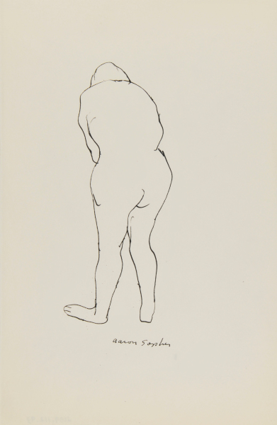 REAR VIEW OF NUDE