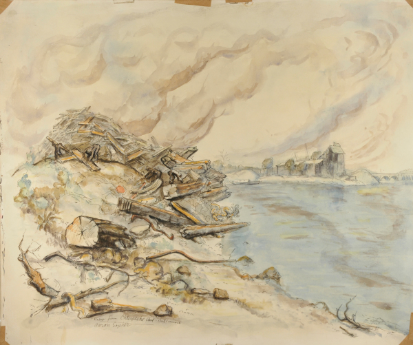 VIEW FROM CHESAPEAKE AVE., BALTIMORE