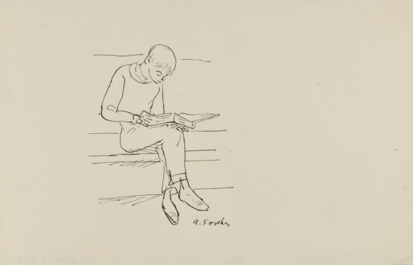 BOY READING