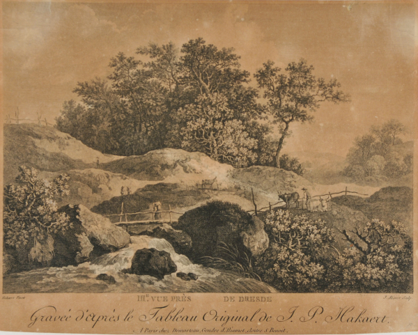 IIIe. Vue Près de Dresde