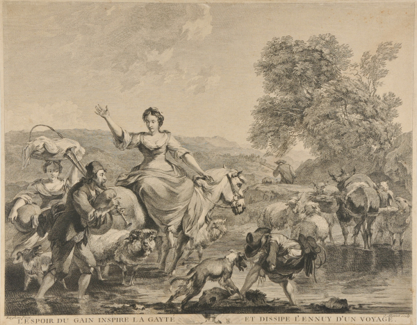 L'espoir Du Gain Inspire La Gayté Et Dissipe L'Ennuy d'un Voyage
