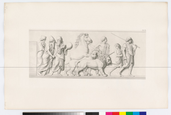 PLATE VII FROM THE SERIES "THE TRIUMPH OF ALEXANDER"