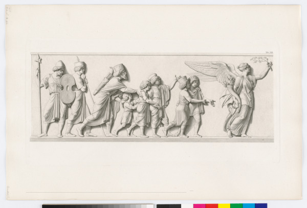 PLATE XIII FROM THE SERIES "THE TRIUMPH OF ALEXANDER"