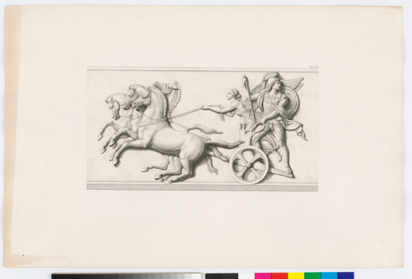 PLATE XIV FROM THE SERIES "THE TRIUMPH OF ALEXANDER"