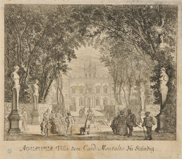 AQUAVIVA, THE VILLA OF CARDINAL MONTALTO AT STÄNDIG