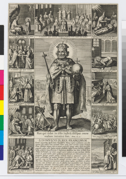 S. Lvdovicvs Ix. Rex Francorvm