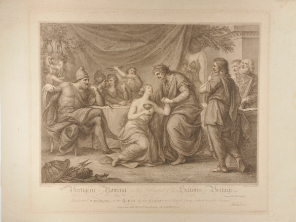 "Vortigern and Rowena" or "The Settlement of the Saxons in Britain"