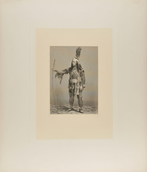 Edwin Forrest as "Metamore"