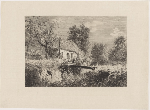 Chaumiére à Valhermay (Farm house at Valhermay)