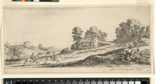 THE TWO COURIERS ON HORSEBACK