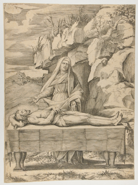 The Virgin Mourning over the Body of Christ
