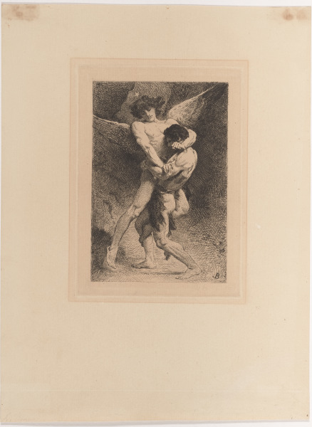JACOB WRESTLING WITH THE ANGEL