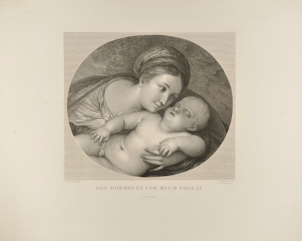 EGO DORMIO ET COR MEUM VIGILAT (THE VIRGIN WITH THE SLEEPING CHILD)