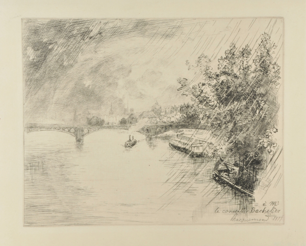 VUE DE PONT DES SAINTE-PERES