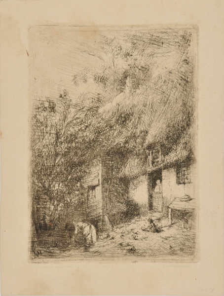 WOMAN WASHING CLOTHES