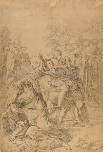 St. Benedict Exorcising the Evil Spirit from a Youth