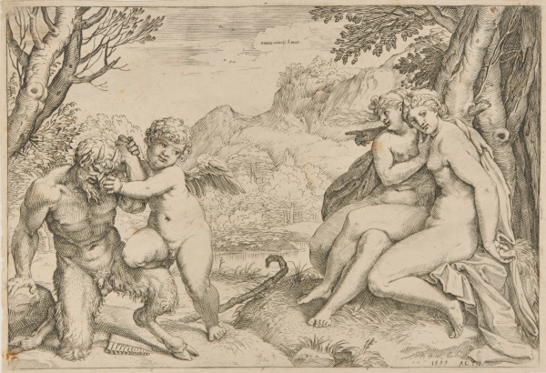 PAN SUBJUGATED BY CUPID