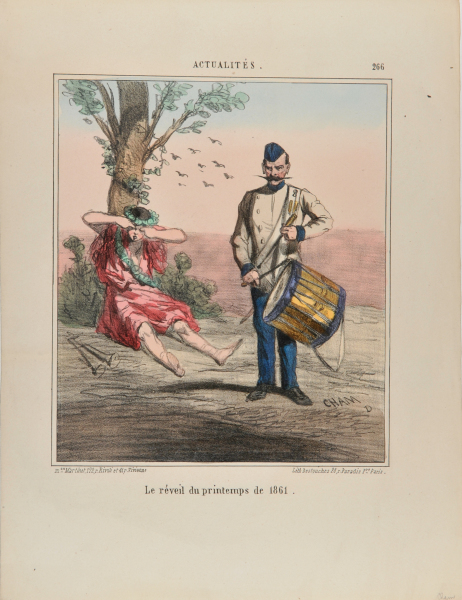 LE REVEIL DU PRINTEMPS DE 1861 (NO. 266 "ACTUALITÉS")