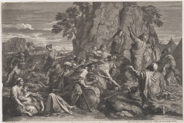 Moses Striking the Rock