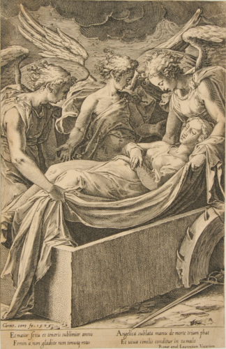 THE BURIAL OF SAINT CATHERINE