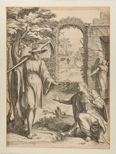 CHRIST, AS A GARDNER, APPEARING TO THE MAGDALENE