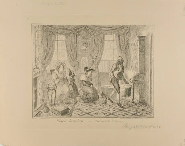 Black Monday - or the End of the Holidays