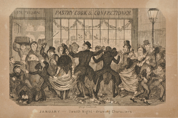 January – Twelth Night – Drawing Characters