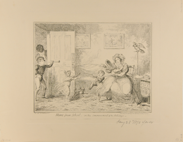 Home from School - or the Commencement of the Holidays