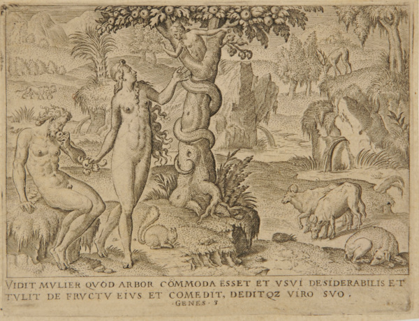 Adam and Eve Eating of the Forbidden Fruit