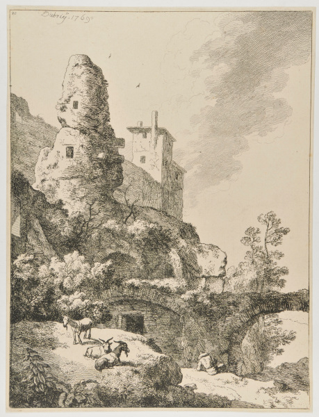 RUINED CASTLE ON A HILL