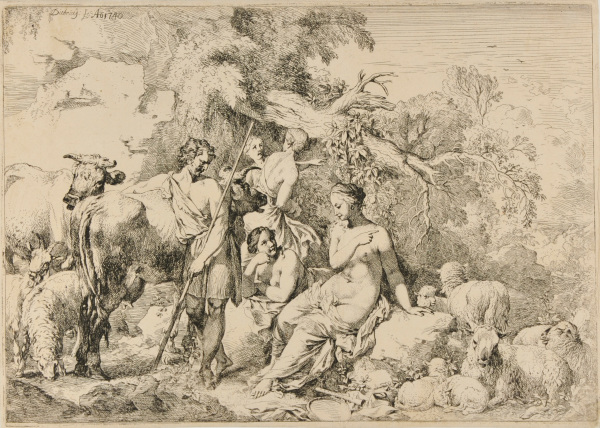 SHEPHERD AMONG SHEPHERDESSES