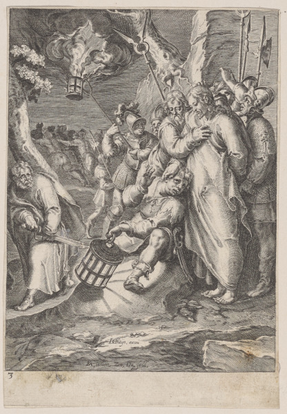 CHRIST SEIZED BY THE JEWS