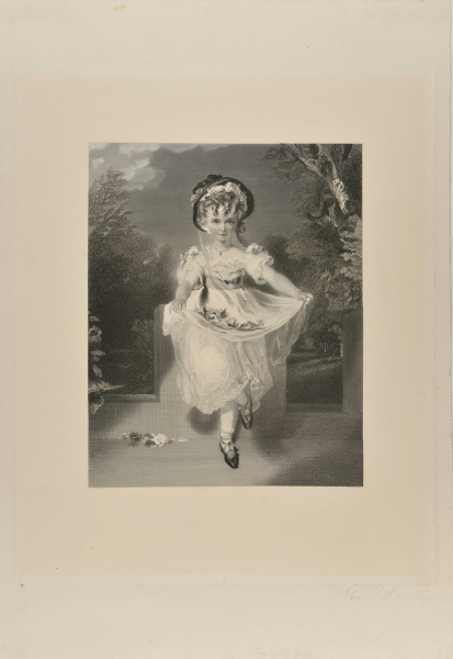 THE CHILD WITH FLOWERS