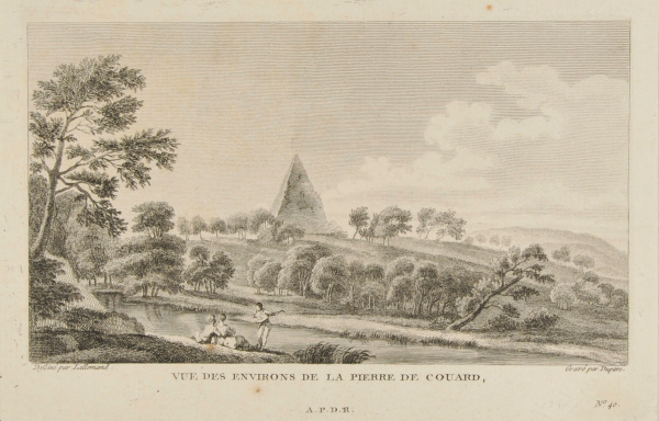 Vue Des Environs De La Pierre De Couard