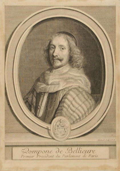 Pompone de Bellieure/Premier President du Parlement de Paris