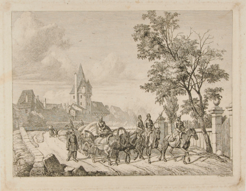 Russian Cossacks on the March