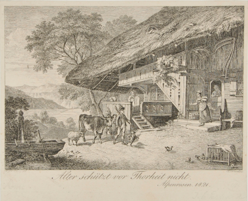 AGE DOES NOT PROTECT AGAINST FOLLY (ALTER SCHÜTZT VOR THORHEIT NICHT)