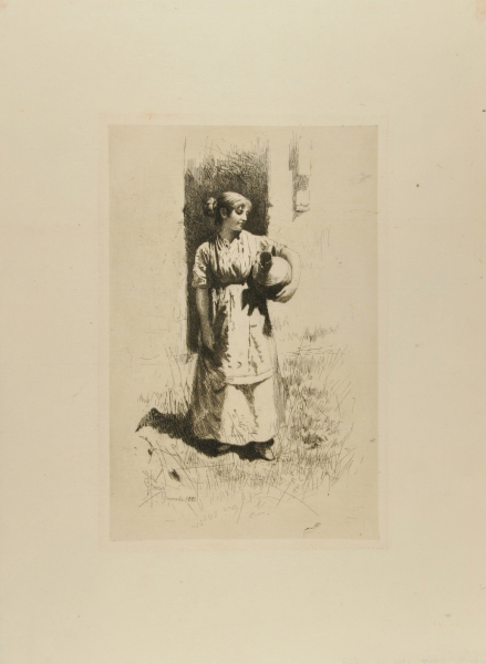 SPANISH GIRL WATER-CARRIER OF GRANADA