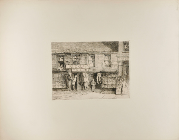 55 MAIDEN LANE, N. Y., WHERE 'SALMAGUNDI' WAS PUBLISHED, 1819