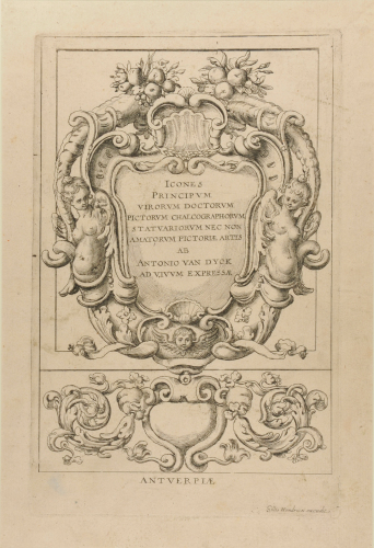 Frontispiece for “Icones Principum Virorum…”