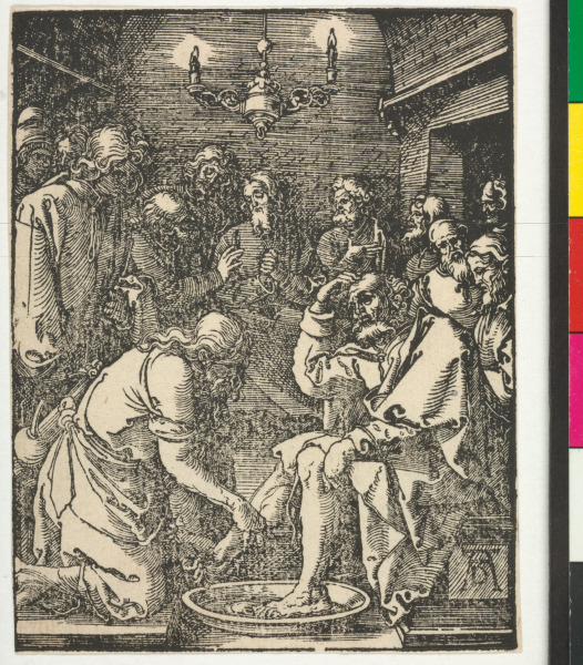 CHRIST WASHING THE FEET OF HIS DISCIPLES