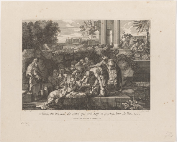 GO BEFORE THOSE WHO ARE THIRSTY AND BRING THEM WATER