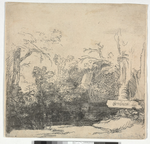 A BROOK WITH A GROTTO AND A BOAT ("HET SPELONKJE")
