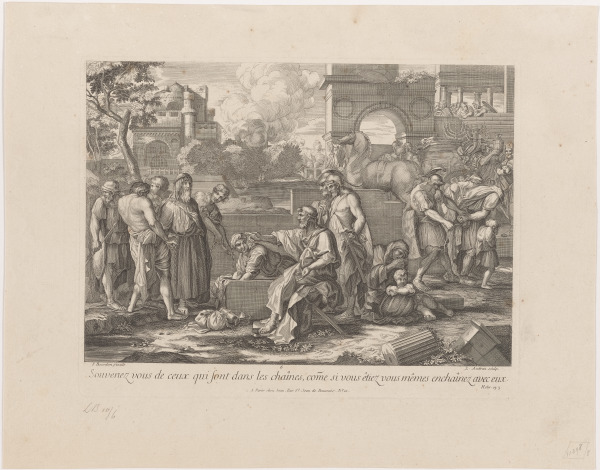 REMEMBER THOSE WHO ARE IMPRISONED, AS IF YOU WERE IMPRISONED WITH THEM